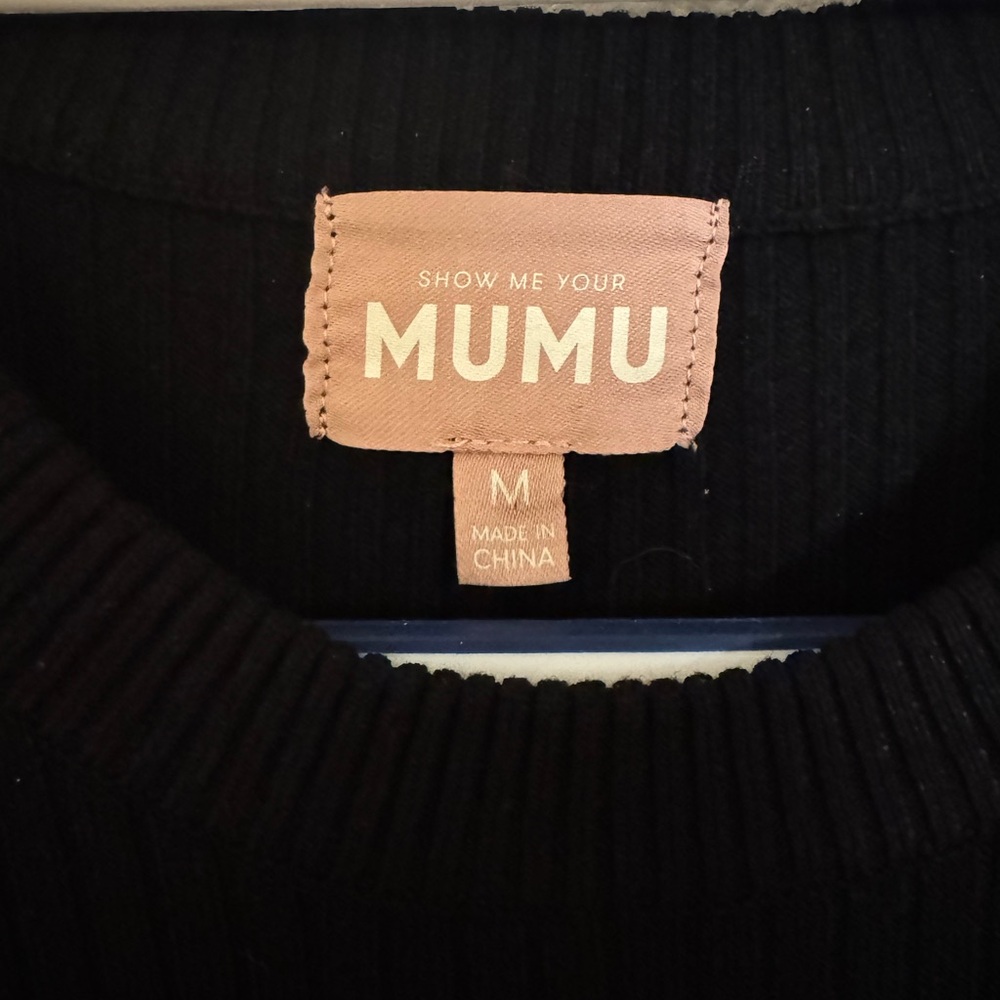 Show Me Your Mumu Black Dress